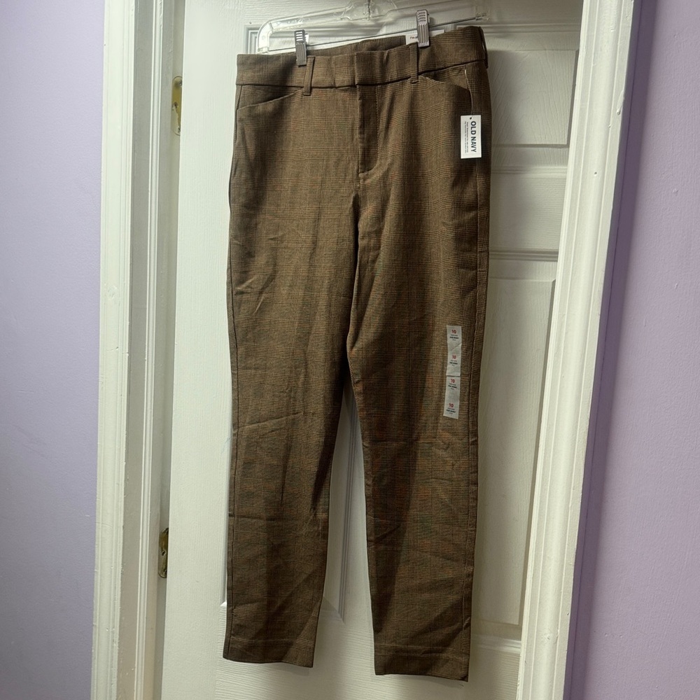 Old Navy striped Brown Women's Pants